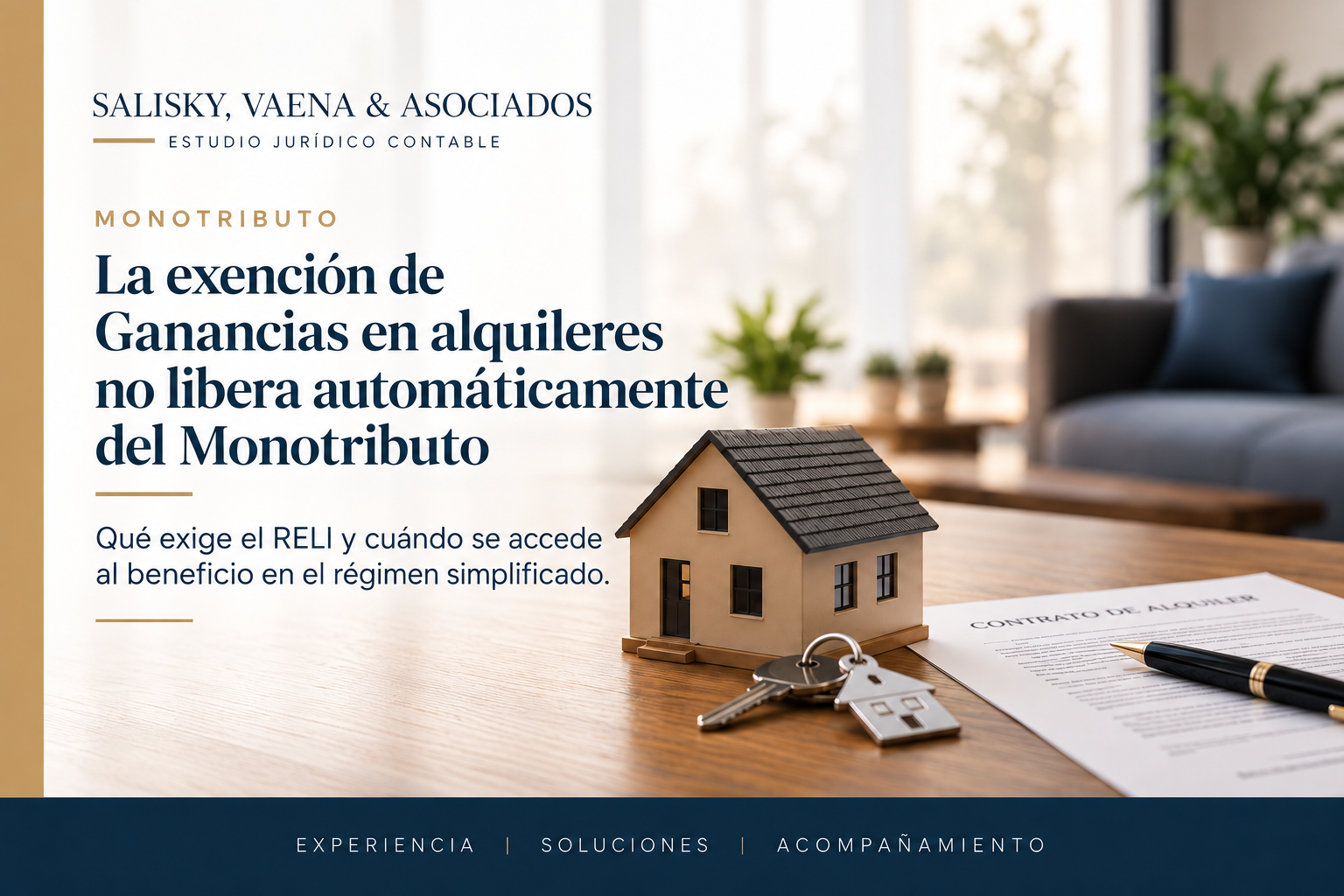 Monotributo y alquileres: exención de Ganancias y cuota Monotributo y alquileres: exención de Ganancias y cuota